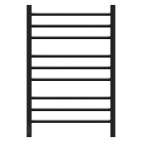 Полотенцесушитель электрический Point PN70758B П9 500x790 диммер слева, черный