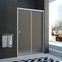 Душевая дверь Veconi Vianno VN-46, 1300х1850, хром, стекло pear