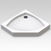 Душевой поддон Veconi Tezeo acrylic TZ-03, 900x900x140, акрил, белый