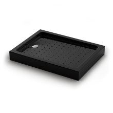 Душевой поддон Veconi Tezeo acrylic TZ-54B, 1200x800x150, акрил, черный