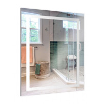 Зеркало AZARIO 600х800 подсветка, сенсорный выключатель с функцией диммера (AZ-Z-046CS)