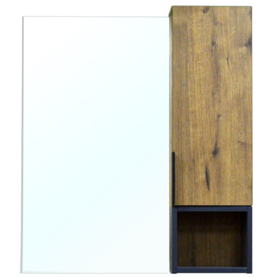 Зеркало-шкаф Azario Грис/Gris 75 730х160х800 цвет Дуб Веллингтон (CS00080419)