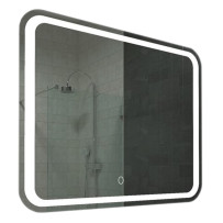 Стиль зеркало 1000х800 с сенсором на подложке + подогрев (CS00068080)