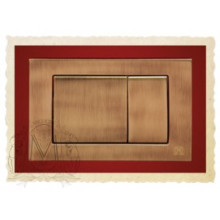 Кнопка слива инсталляций Migliore Metall Dual ML.PLC-27.051.BR, бронза