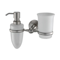 Держатель стакана и дозатора WasserKraft Ammer K-7000 K-7089