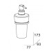 Емкость для жидкого мыла (стекло) (компонент) FBS UNIVERSAL UNI 028