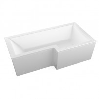 Акриловая ванна Marka One LINEA 165x85 правая