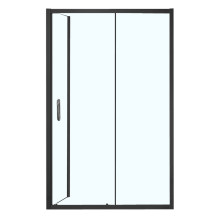 Душевой уголок Azario MILTON AZ-ND1131-R 1200 BLACK 1200х80 6 мм, цвет профиля чёрный