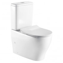 Унитаз напольный Azario Maro безободковый с сидением микролифт AZ-2154