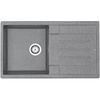Мойка из мрамора Акватон Верона серая 1A710032VR230