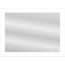 Зеркало для ванной LED DESIGN 030 100 с подсветкой с антизапотевателем прямоугольное 