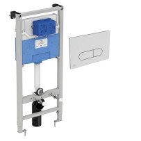 Инсталляция для унитаза с кнопкой хром Ideal Standard Prosys R0309AA