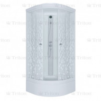 Душевая кабина Triton Стандарт В3 90х90 стекло мозаика средний поддон