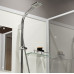 Душевая кабина Niagara Standart ST100/80/15Q/BK 100х80х200 прямоугольник,поддон 15см,распашная,проф.белый,без крыши