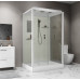 Душевая кабина Niagara Standart ST120/90/15Q 120х90х200 прямоугольник,поддон 15см,распашная,проф.белый,с крышей
