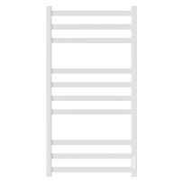 Полотенцесушитель электрический Point Меркурий PN83850W П10 500x1000, диммер справа, чёрный