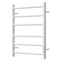 Полотенцесушитель 400x600 электрический Point Аврора PN10846W П6 диммер справа, белый