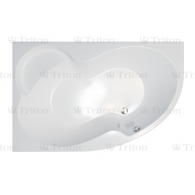 Акриловая ванна Triton Мари 170х110 Х-комплект правая