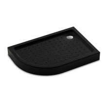 Душевой поддон Veconi TZ-55RB, 1000x900x150, акрил, чёрный