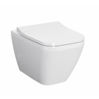 Подвесной унитаз Integra Square 54 см, безободковый