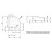 Поддон для душа Radaway Korfu E 120x90 L