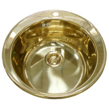 Мойка из нержавейки Zorg Pvd SZR-510/205 Bronze