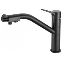 Смеситель Zorg ZR401KF Black Metallic