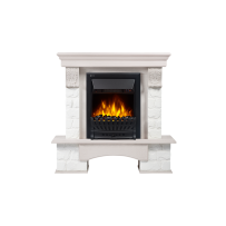 Портал Forte Classic камень белый, шпон беленый дуб