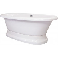 Ванна из искусственного камня Marmo Bagno Аззуро 180x90