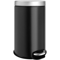 Ведро для мусора Weltwasser WW Erfie BL 12L черное