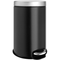 Ведро для мусора Weltwasser WW Erfie BL 5L черное