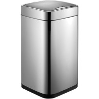 Ведро для мусора Weltwasser WW Rone MT 12L хром матовый