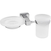 Стакан Wasserkraft Lippe K-6526 с мыльницей