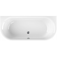 Акриловая ванна Cezares Metauro Wall 180x80