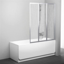 Шторка на ванну Ravak VS3 115 Rain профиль сатин 795S0U0041