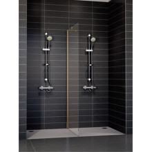 Душевая перегородка Vegas Glass EAF 76 05 05 бронза, 76