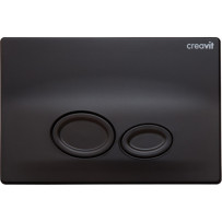 Кнопка слива инсталляций Creavit Drop GP2002.01 черный матовый