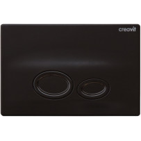 Кнопка слива инсталляций Creavit Drop GP2002.02 черный глянцевый