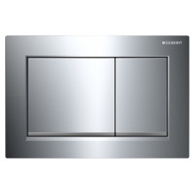 Кнопка слива инсталляций Geberit Omega 30 115.080.KH.1 хром/матовый хром