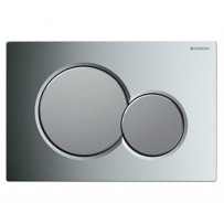 Кнопка слива инсталляций Geberit Sigma 01 115.770.KA.5 хром/матовый хром