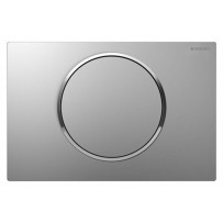 Кнопка слива инсталляций Geberit Sigma 10 115.758.KN.5 хром матовый/хром