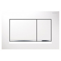 Кнопка смыва GEBERIT 115.883.KJ.1 Sigma 30 белый/хром