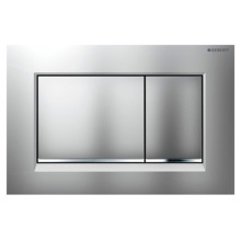 Кнопка слива инсталляций Geberit Sigma 30 115.883.KN.1 хром матовый/хром
