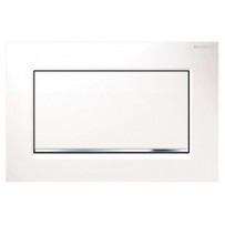 Кнопка слива инсталляций Geberit Sigma 30 115.893.KJ.1 белая/хром
