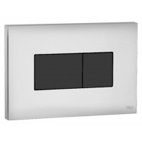 Кнопка слива инсталляций OLI Karisma 641019 хром, кнопка черная