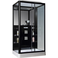 Душевая кабина Grossman GR-227 R 120x90 см черная