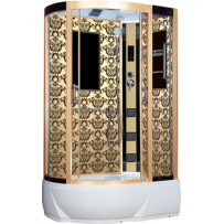 Душевая кабина Niagara Lux 120x80 7712GR золото
