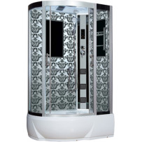 Душевая кабина Niagara Lux 120x80 7712WR хром, металлик