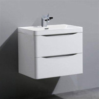 Тумба под раковину подвесная BelBagno Ancona-N 60 bianco lucido подвесная