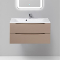 Тумба под раковину подвесная BelBagno Marino 90 capucino lucido